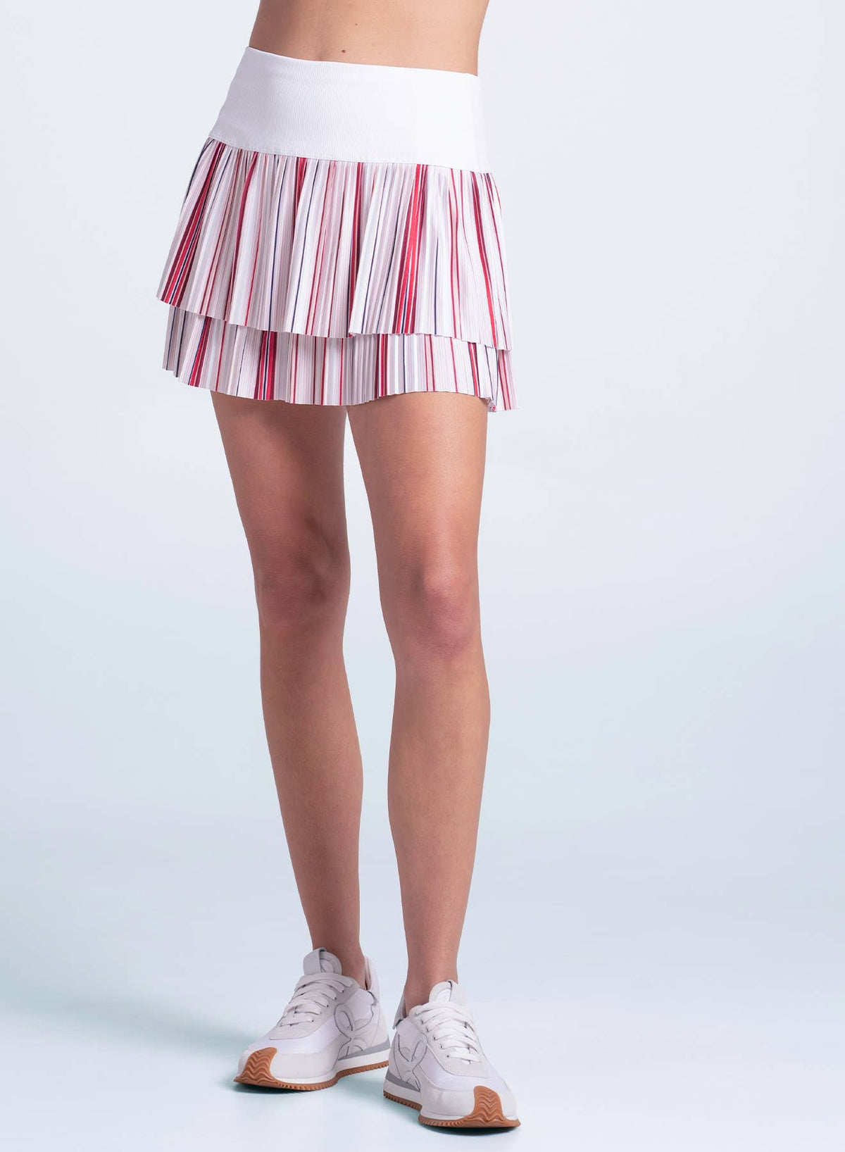 Women's Rosé Rally Pleated Skirt - White