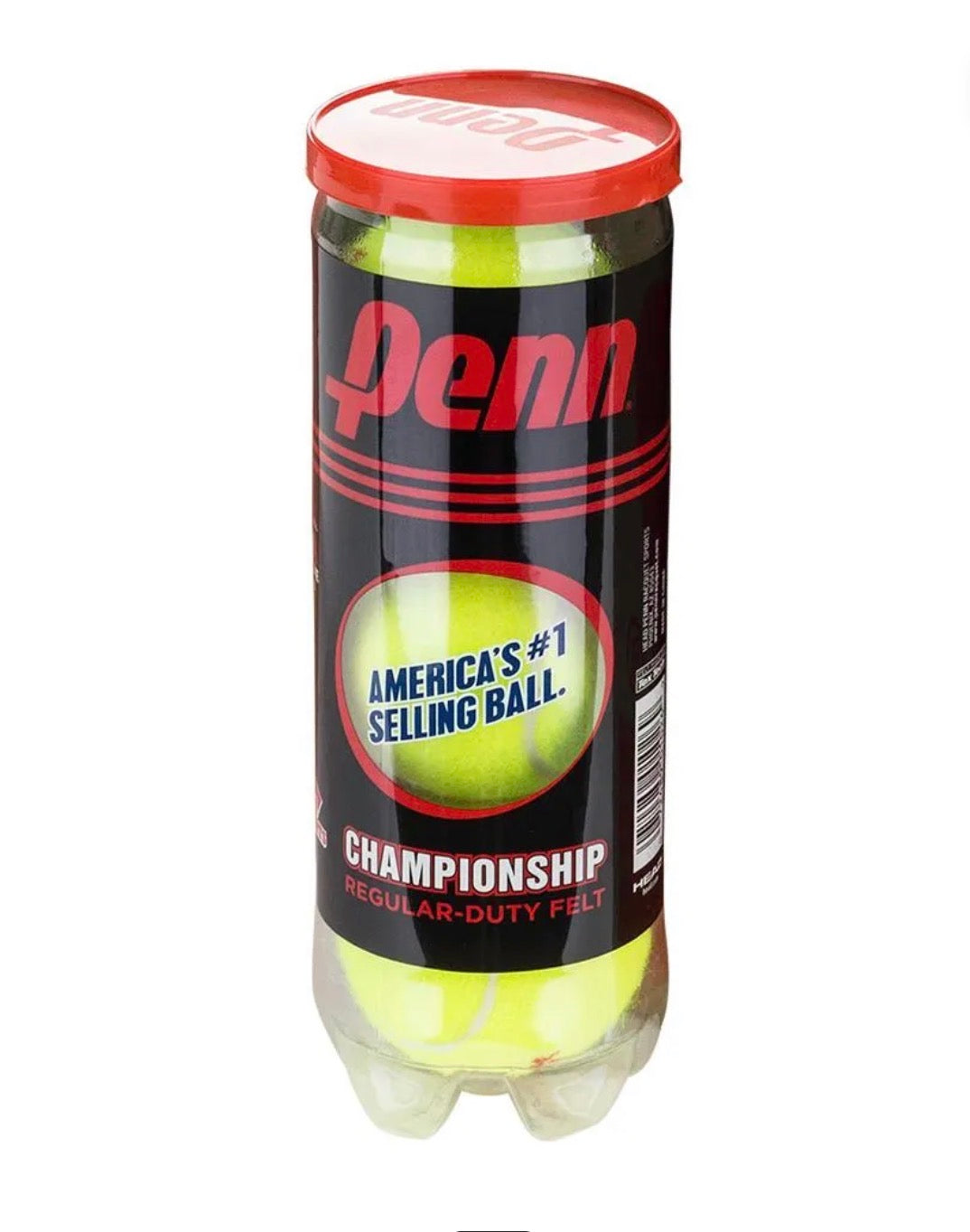 Penn Championship Regular Duty Tennis Balls 3 Ball Can