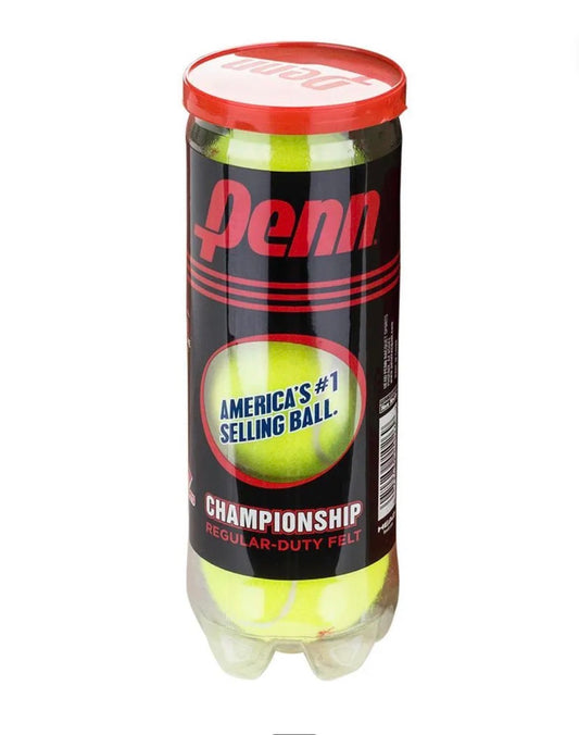 Penn Championship Regular Duty Tennis Balls 3 Ball Can