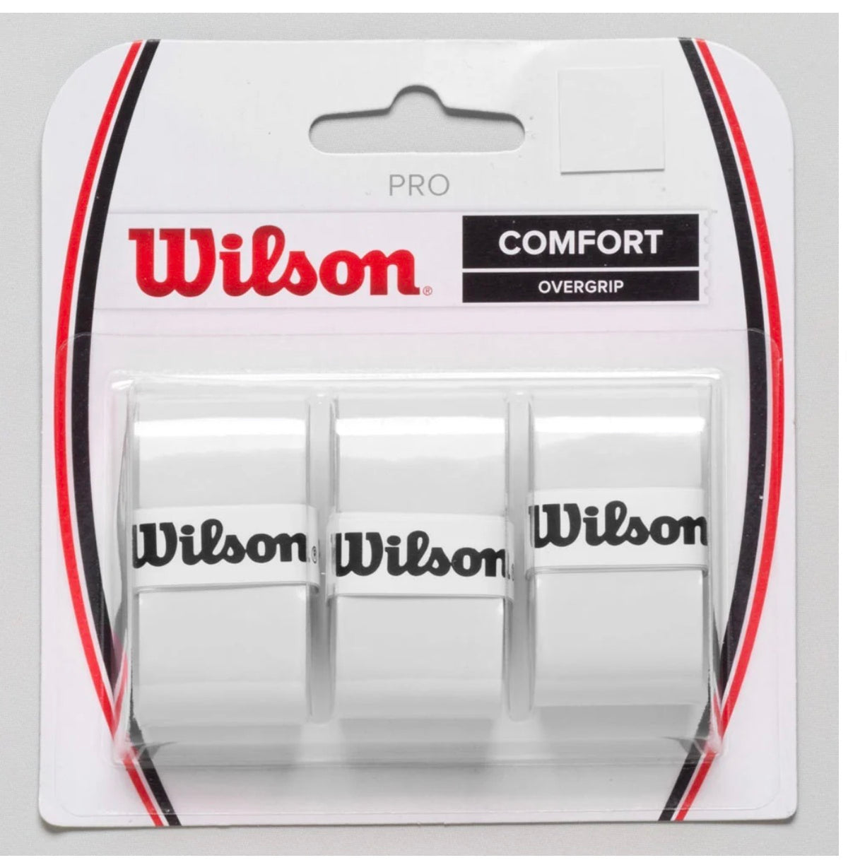 Wilson Pro Overgrip 3 Pack White